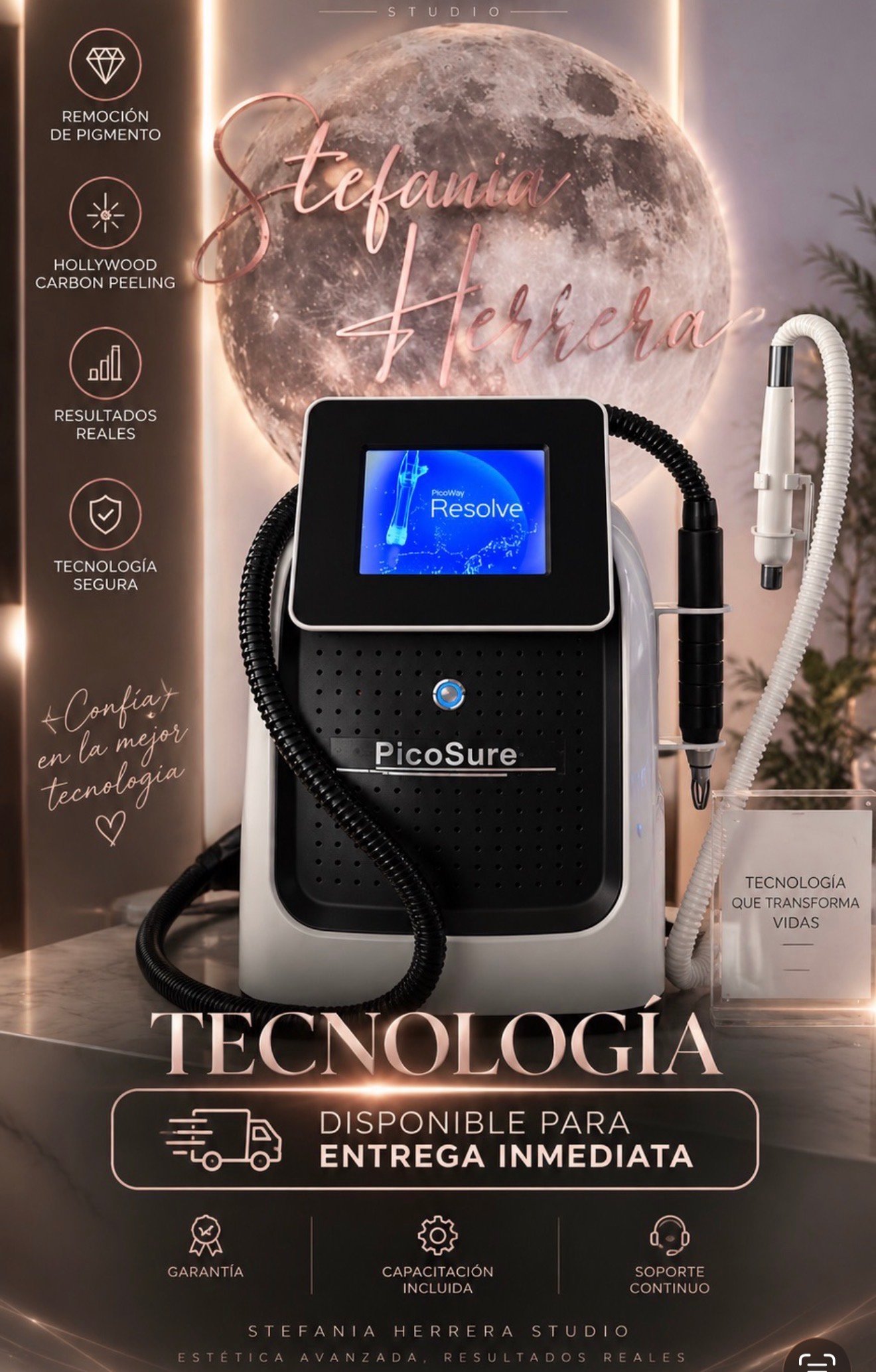 Imagen original aportada de tecnología láser